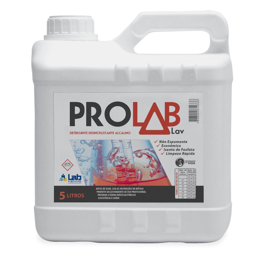 Detergente Alcalino Prolab Fr 5 Litros Prolab